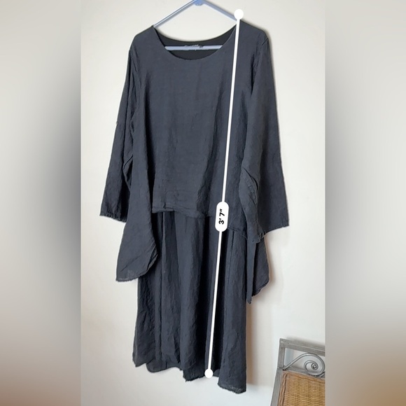 bryn Walker Black Long Sleeve Dress - Picture 6 of 9